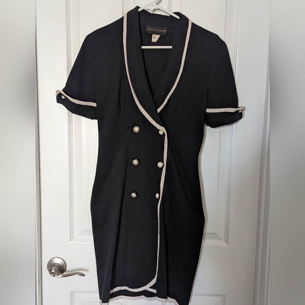 Vintage Black and white dress